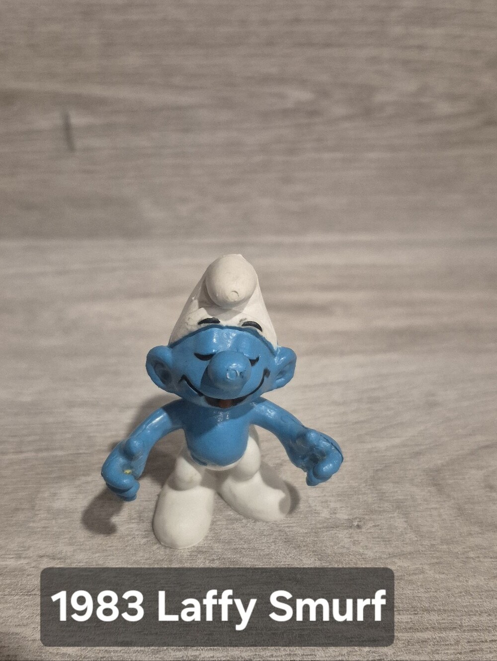 Laffy Smurf Figurine